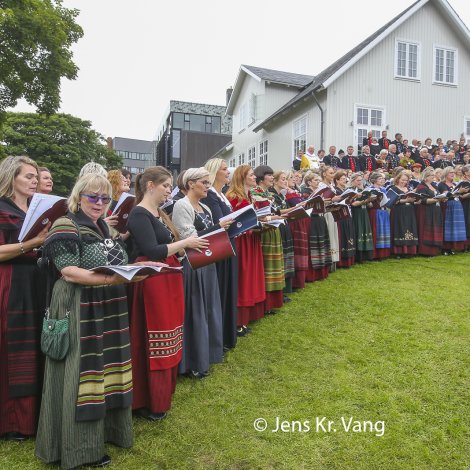 Einki stórt ólavsøkukór í ár