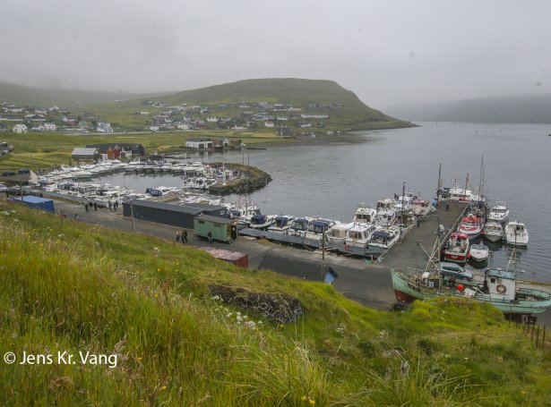 Hósvík verður karmur um Sundalagsstevnuna 2023 - her er bygdin vertur fyri Regatta (Mynd: Jens Kr. Vang)