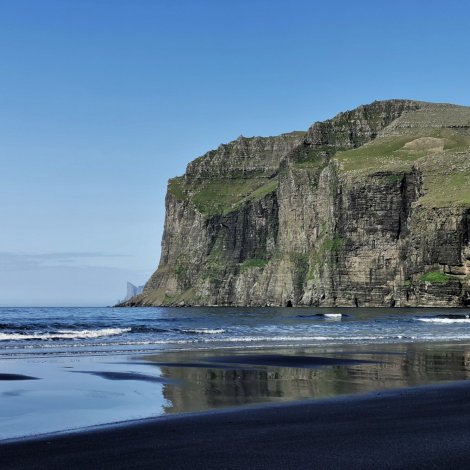 Myndir: Gásadalur, Barðið, Víkar og Fjallavatn