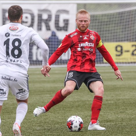 Íslendski stríðsmaðurin heldur ikki fram í HB (Savnsmynd: Sverri Egholm)