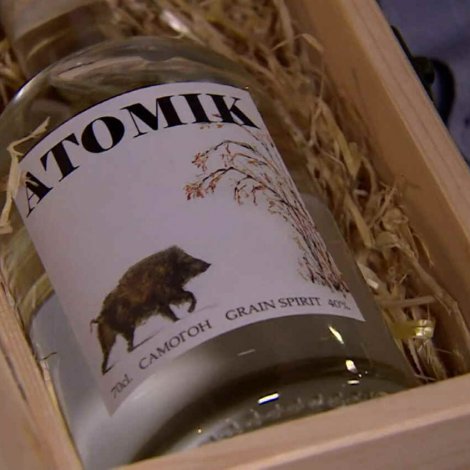 Atomik-vodka – fyrsta vøran frá Tjernobyl-økinum