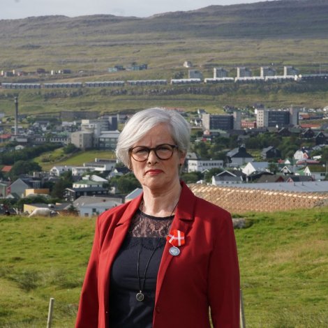 Hedvig Reynheim heiðrað við kongaligum heiðursmerki