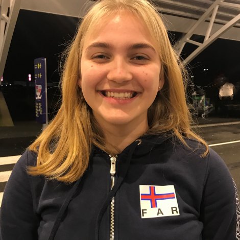 Hanna Iansdóttir Biskopstø (Mynd: Flogbóltssamband Føroya)