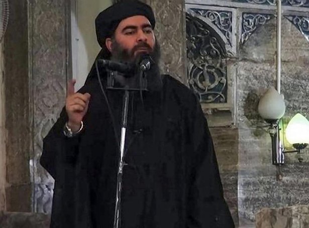 Abu Bakr al-Baghdadi (Mynd: EPA)