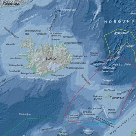 Føroyar undirrita søguligar avtalur um landgrunnin norðan fyri Føroyar