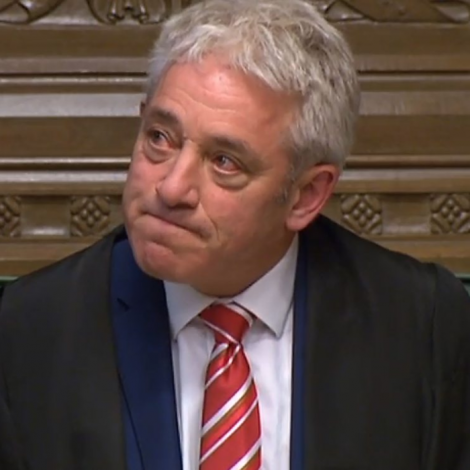 Bercow fekk góð orð á seinasta formansdegnum