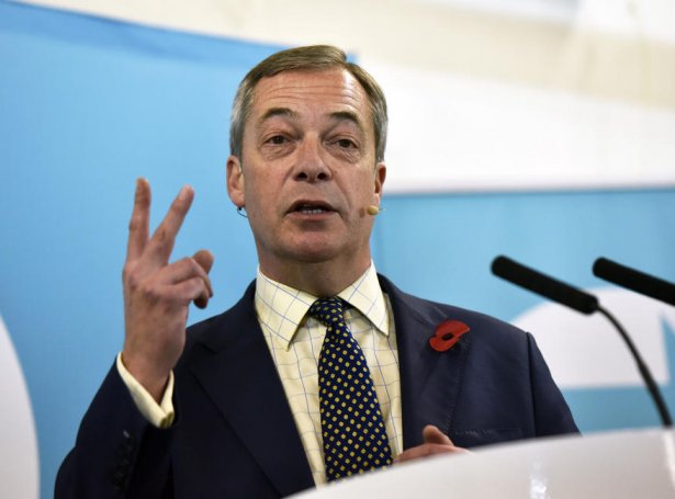 Nigel Farage, leiðari av brexitflokkinum, sum nú fer at eita Reform UK (Savnsmynd)