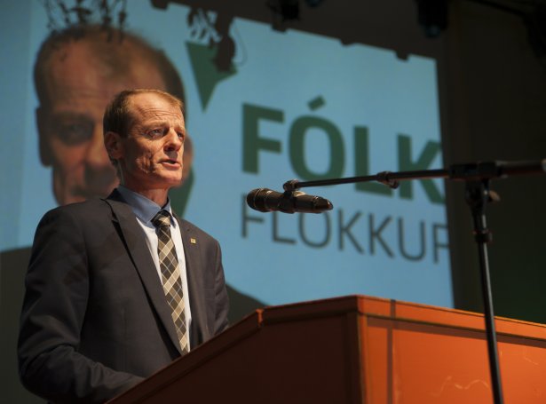 Jørgen Niclasen, formaður í Fólkaflokkinum