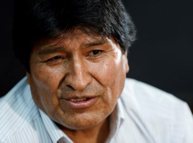 Evo Morales (Mynd: EPA)