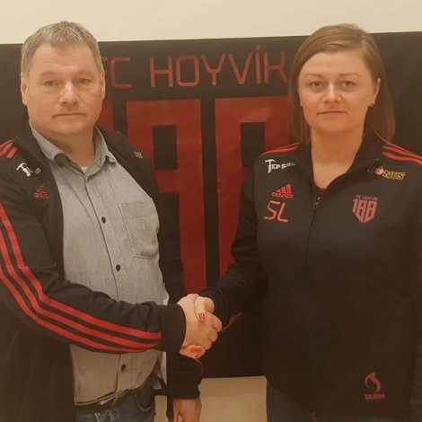 Oddbjørn Joensen skal standa á odda fyri FC Hoyvík næstu tvey árini. (Mynd: FC Hoyvík)