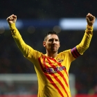 Lionel Messi var enn einaferð avgerandi fyri FC Barcelona (Mynd: EPA)