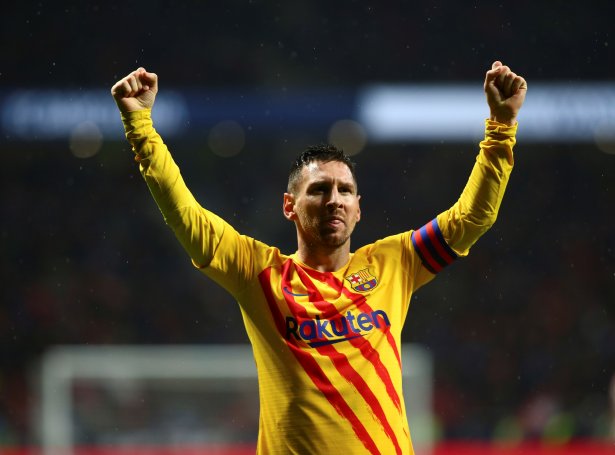 Lionel Messi var enn einaferð avgerandi fyri FC Barcelona (Mynd: EPA)