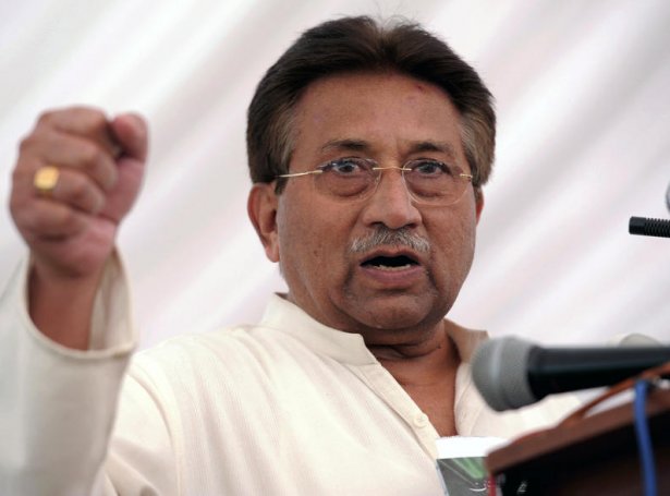 Fyrrverandi pakistanski forsætisráðharrin Pervez Musharraf er dømdur til deyðan (Mynd: EPA)