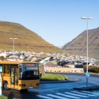 Soleiðis koyrir bussleiðin í Klaksvík millum jól og nýggjár