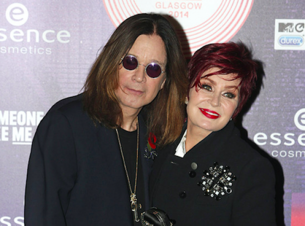 Ozzy og Sharon Osbourne (Mynd: EPA)