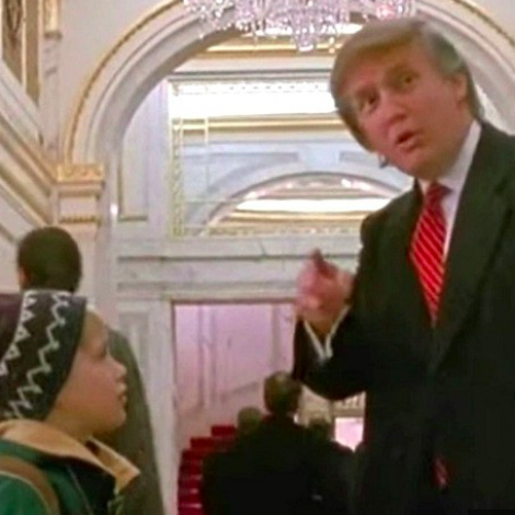 Eitt krav frá Trump at fáa leiklut í kendum jólafilmi