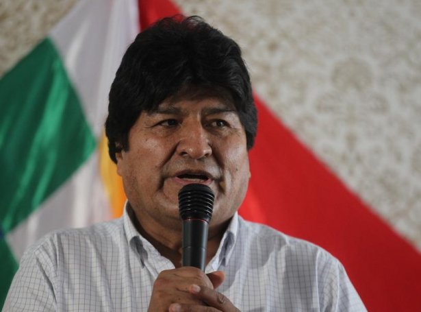 Fyrrverandi forsetin, Evo Morales, sum varð tvungin at leggja frá sær í november (Mynd: EPA)