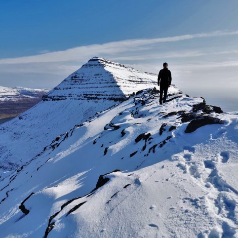 Myndir: Á Hálgafell í góðveðrinum