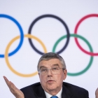 Thomas Bach, forseti í altjóða olympisku nevndini, IOC (Mynd: EPA)