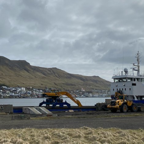 30.000 tons av gróti skulu flytast úr Porkeri komandi tíðina