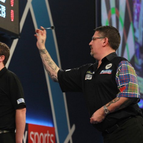 Gary Anderson hevur seinastu árini verið millum teir fremstu í heiminum innan dart (Mynd: EPA)