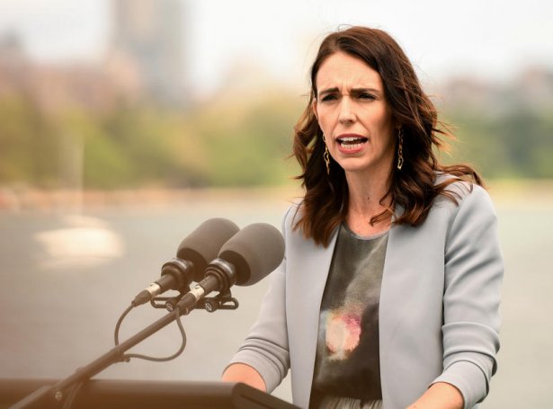 Jacinda Ardern, forsætisráðharri í Nýsælandi (Mynd: EPA)