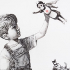 Banksy heiðrar heilsustarvsfólkunum við nýggjum verki