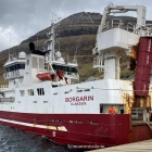 Borgarin landar 1400 tons í Fuglafirði