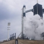 SpaceX útskjótingin útsett til leygardagin