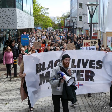 Myndir: “Black Lives Matter” á Vaglinum