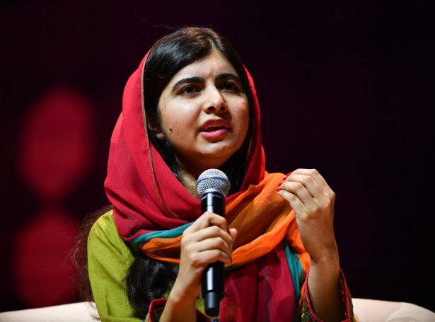 Malala Yousafzai í Sydney í 2018 (Mynd: EPA)