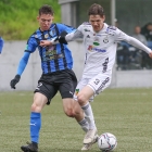 Magnus Holm Jacobsen skoraði til 1-0 fyri B36 (Mynd: Sverri Egholm)