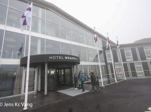 Hotel Brandan í Havn (Savnsmynd: Jens Kr. Vang)