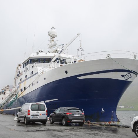 Tuugaliik landar 600 tons í Kollafirði