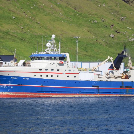 Svend C landar 800 tons í Kollafirði