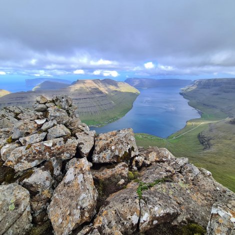 Myndir: Úr Ánagjógv til Fossdal norðuri á Fossá