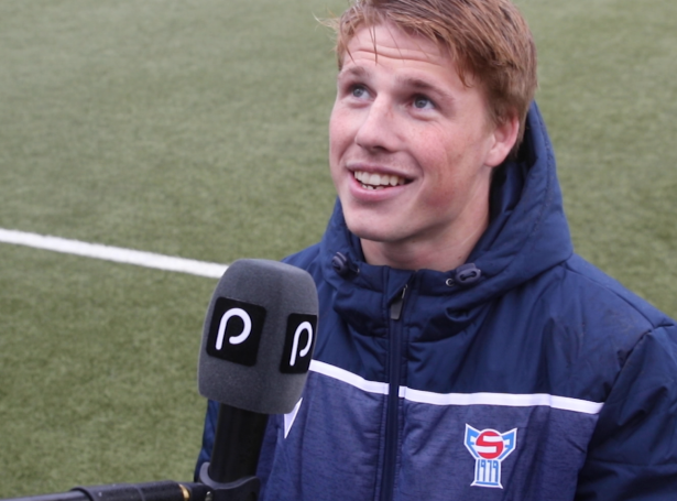 - Sindur heppið at bólturin fór inn