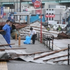 Japan og Korea rakt av tropiskari ódn