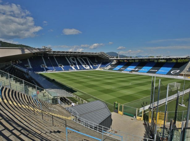 Stadio Atleti Azzurri d'Italia í Bergamo (Mynd: EPA)