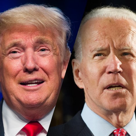 Trump og Biden bresta saman í sjónvarpskjaki