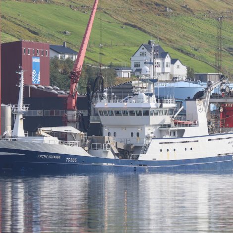 Arctic Voyager hevur landað í Fuglafirði