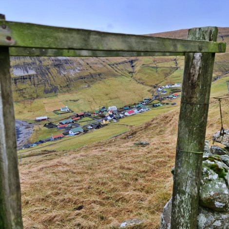 Myndir: Eftir varðagøtuni millum Húsavík og Dal