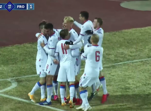 Video: Málini frá 3-2 sigrinum í Kasakstan