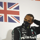 Lewis Hamilton (Mynd: EPA)