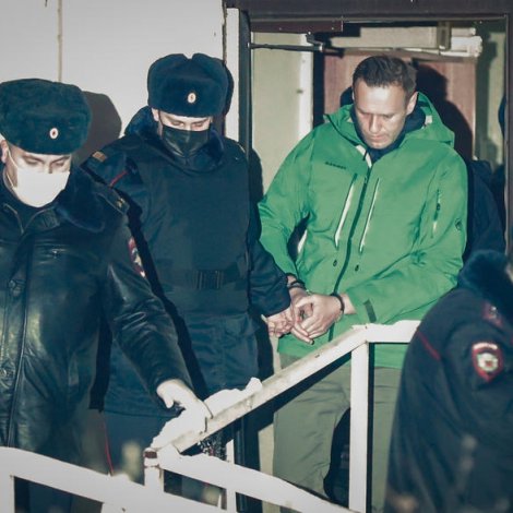 Navalnyj fyri rættin í dag
