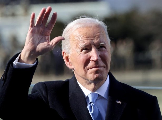 Amerikanski forsetin, Joe Biden var 78 ár, tá hann varð tikin í eið í januar 2021 (Mynd: EPA)