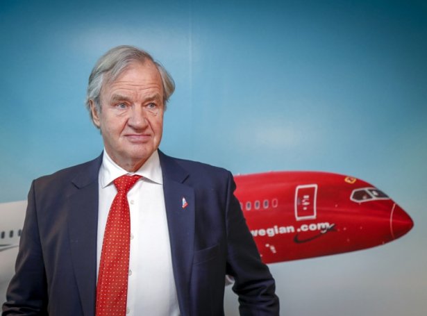 Bjørn Kjos, stovnari av Norwegian, er høvuðseigari í nýggja flogfelagnum, Norse Atlantic Airways (Savnsmynd: EPA)