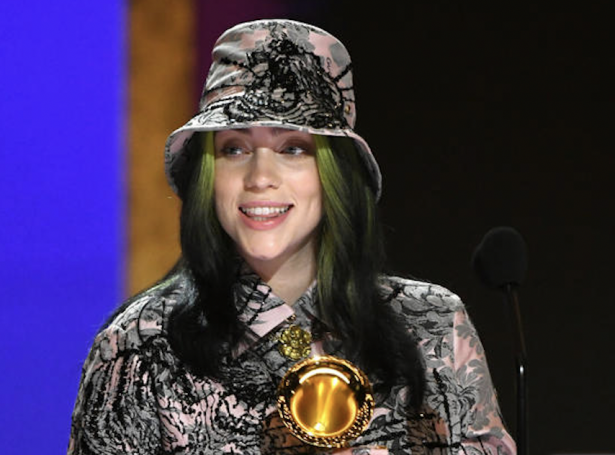 Billie Eilish vann tvær Grammy virðislønir farna vikuskifti (Mynd: EPA)