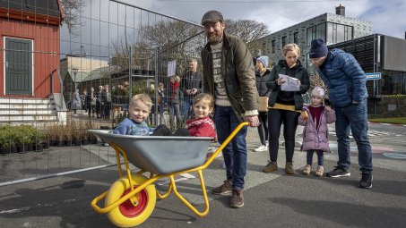 Myndir: Høvuðsstaðurin vil hava fólk at planta trø