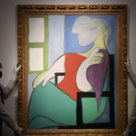 Málningur hjá Picasso seldur fyri hálva milliard